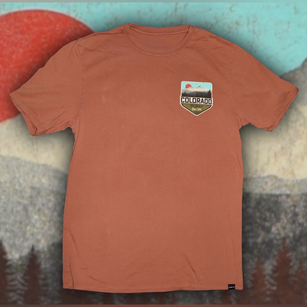 Ouray Colorado Souvenir Tee Sz S